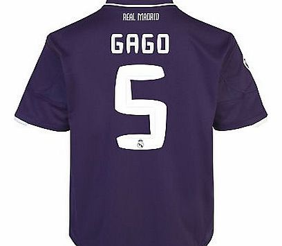 Adidas 2010-11 Real Madrid 3rd Shirt (Gago 5)