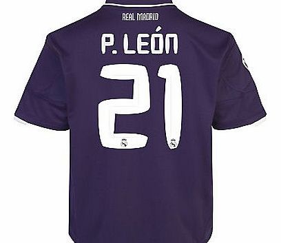 Adidas 2010-11 Real Madrid 3rd Shirt (P. Leon 21)