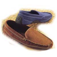 Suede Pillowstep Moccasin Medium Navy