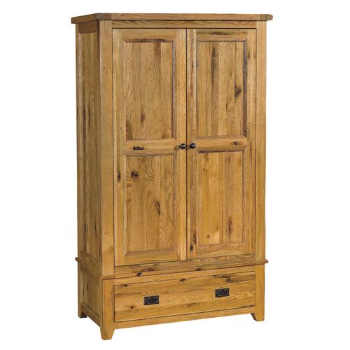 Reclaimed Oak Wardrobe Gents 908.505