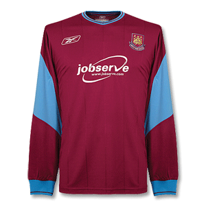 03-05 West Ham Home L/S shirt