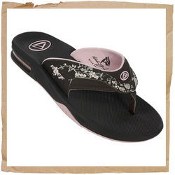 Fanning Flip Flop Dark Brown