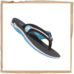 Lucia Flip Flop Grey/Blue