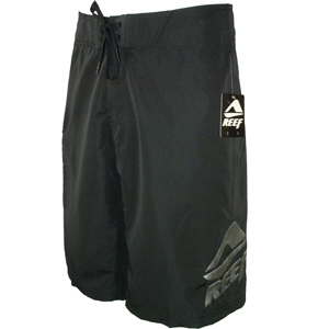 Mens Reef Me Again Boardshort. Black