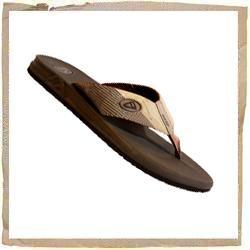 Phantoms Flip Flop Brown/Plaid