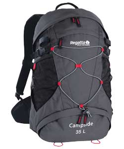 Campside 35L Grey Sitmat Rucksack