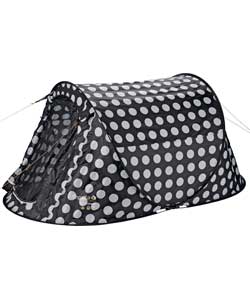 Pop Up 2 Man Tent - Polka Dots