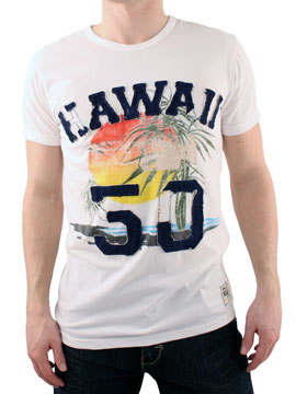 White Hawaii T-Shirt