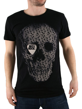 Black Ibiza Rocks Skull Clubbed To