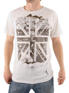 White Bobby Flag T-Shirt