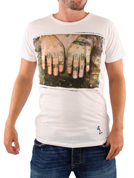 White Hand Tattoo T-Shirt