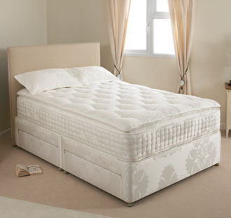 , Pillowtop Ultima 3FT Single Divan Bed