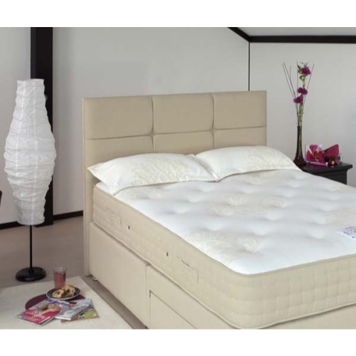 Contemporary Slim Headboard in Beige -