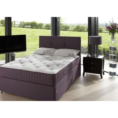 Contemporary Slim Headboard in Purple -