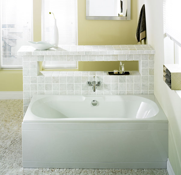 Falcoln Double ended Acrylic bath 1700x750mm