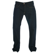 Waitom Slim Fit Dark Denim Straight Leg