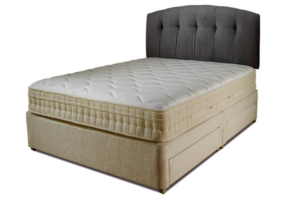 Allure Sanctuary Memory 2600 Divan Double 135cm