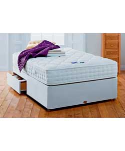 Hartwell 1400 Pkt Memory Double Divan - 2 Drw