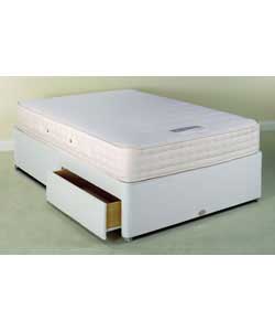 Staveley Memory Foam King Size Divan - 2 Drawer