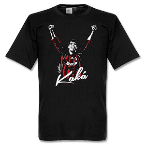 Milan Kaka Football T-Shirt - Black