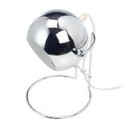 Eyeball Table Lamp- Chrome