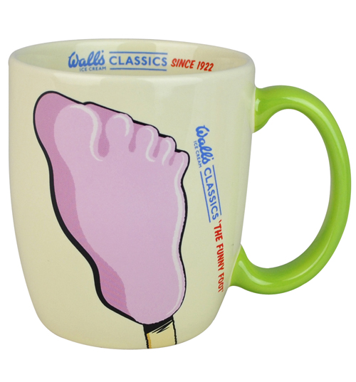 Walls Twister And Funny Feet Lolly Mug