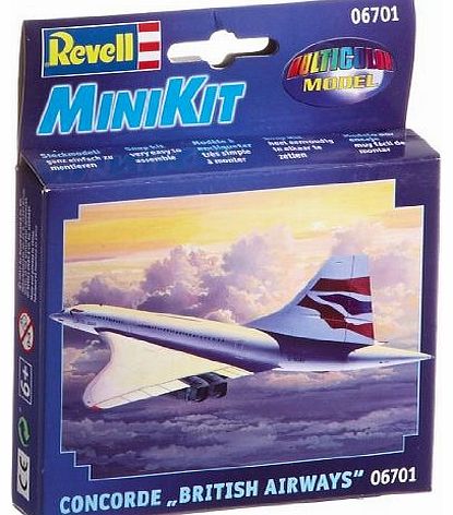 Concorde British Airways Aircraft Mini Model Kit