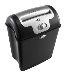 V60 5.8 Strip cut paper shredder