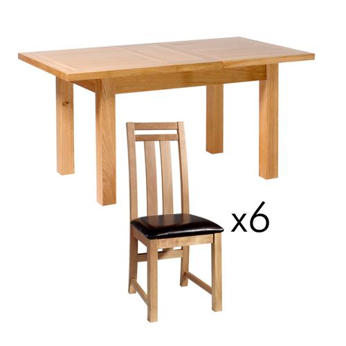 Oak Classic Dining Set 335.016