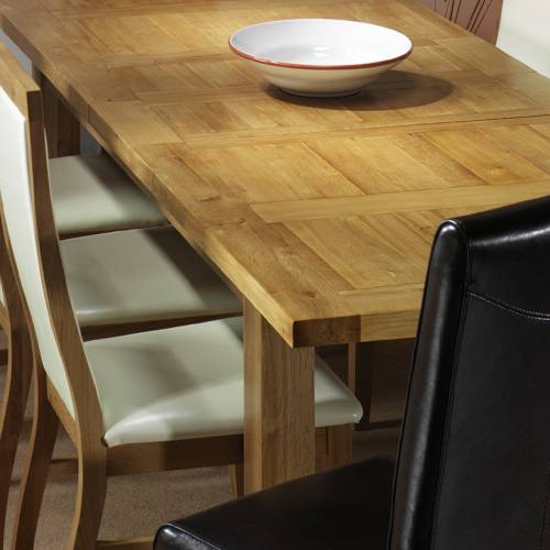 Richmond Oak Small Dining Table - Extending