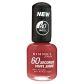 60 SECONDS VINYL SHINE NAIL POLISH RAPID RUBY 8ML