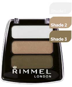 Rimmel Colour Rush Trio Eye Shadow - Orion