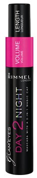 Rimmel Day 2 Night Mascara - Black 26g