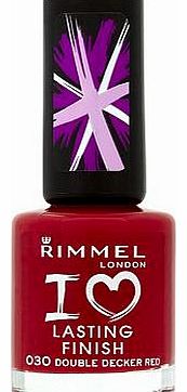 Rimmel I love Lasting Finish Nail Polish Hot