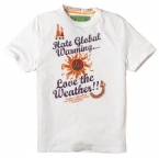 Mens Global T-Shirt White