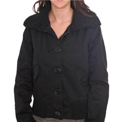 Ladies Blues Water Repellant Jacket - Blk