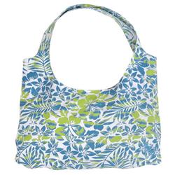 Ladies Shimmer Beach Bag - Blue Atoll