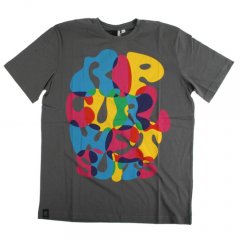 Mens Rip Curl Cmyk Tee Dark Shadow