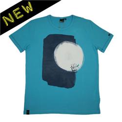 Resin Tinit Arty Organic T-Shirt - Scuba