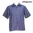 Dakka Short Sleeve Check Shirt - Navy