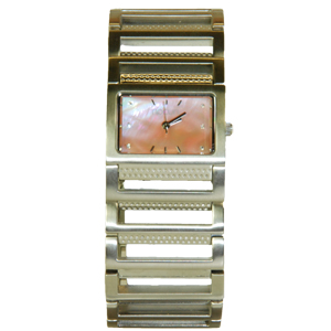 Ladies Ripcurl Miami Watch. Silver Peach