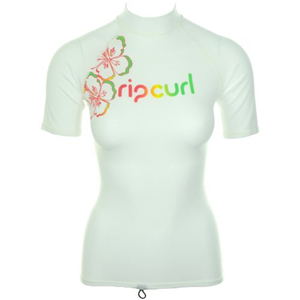 Ladies Ripcurl Redonda Rashguard. White