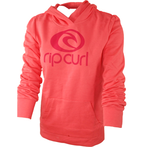 Ladies Ripcurl Emile Hoody. Red