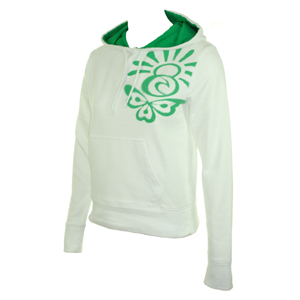 Ripcurl Ladies Ripcurl Neo Tropical Hoody. White