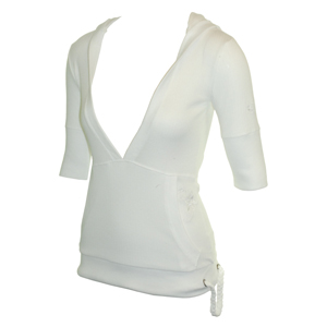 Ripcurl Ladies Ripcurl Tropical Hoody. White