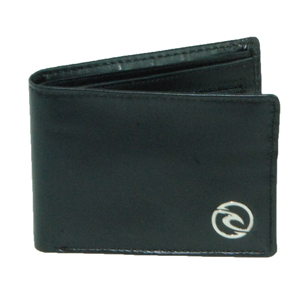 Mens Ripcurl Ikons Leather Wallet. Black