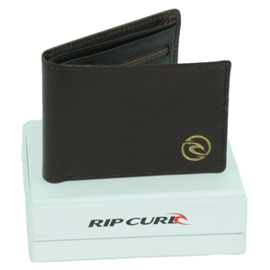 Mens Ripcurl Ikons Leather Wallet. Java Brown