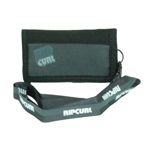 Mens Ripcurl Resin Tint 3Fold Wallet. Black