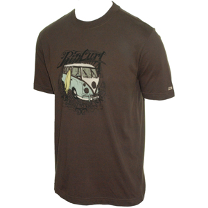 Mens Ripcurl Tamaris Tee Shirt. Bracken