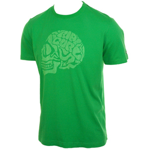 Mens Ripcurl Wettiskull Tee Shirt. Green